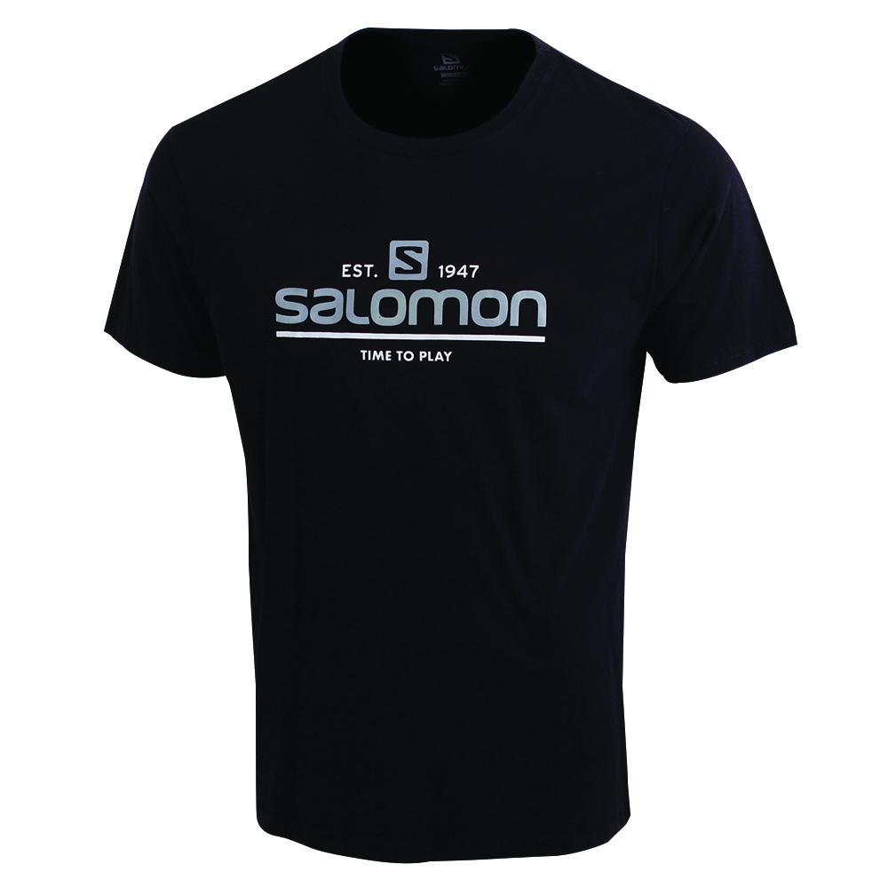Salomon Israel TIME TO PLAY SS B - Kids T shirts - Black (CKJR-61950)